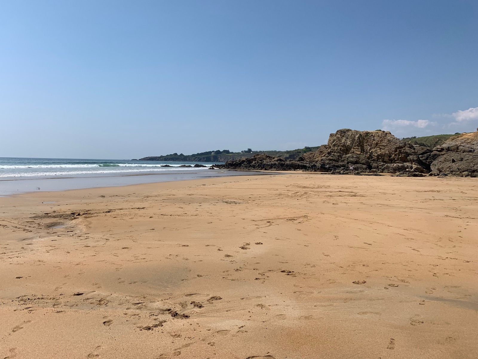 Plage de Bellangenet au Pouldu